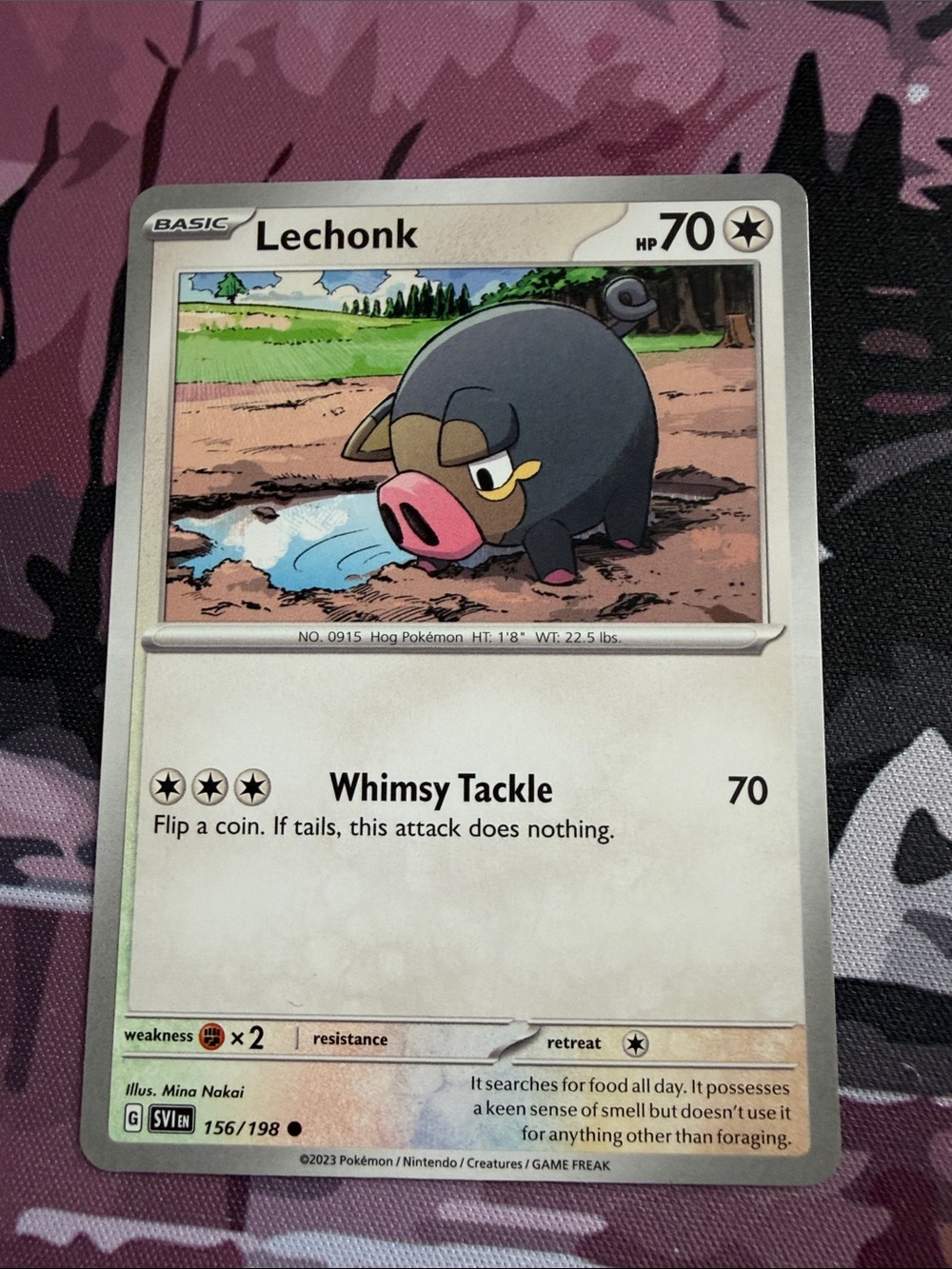 Lechonk & Oinkologne Evolution Line Lot | Scarlet & Violet Base Set | ✨5/$25 - Picture 4 of 6